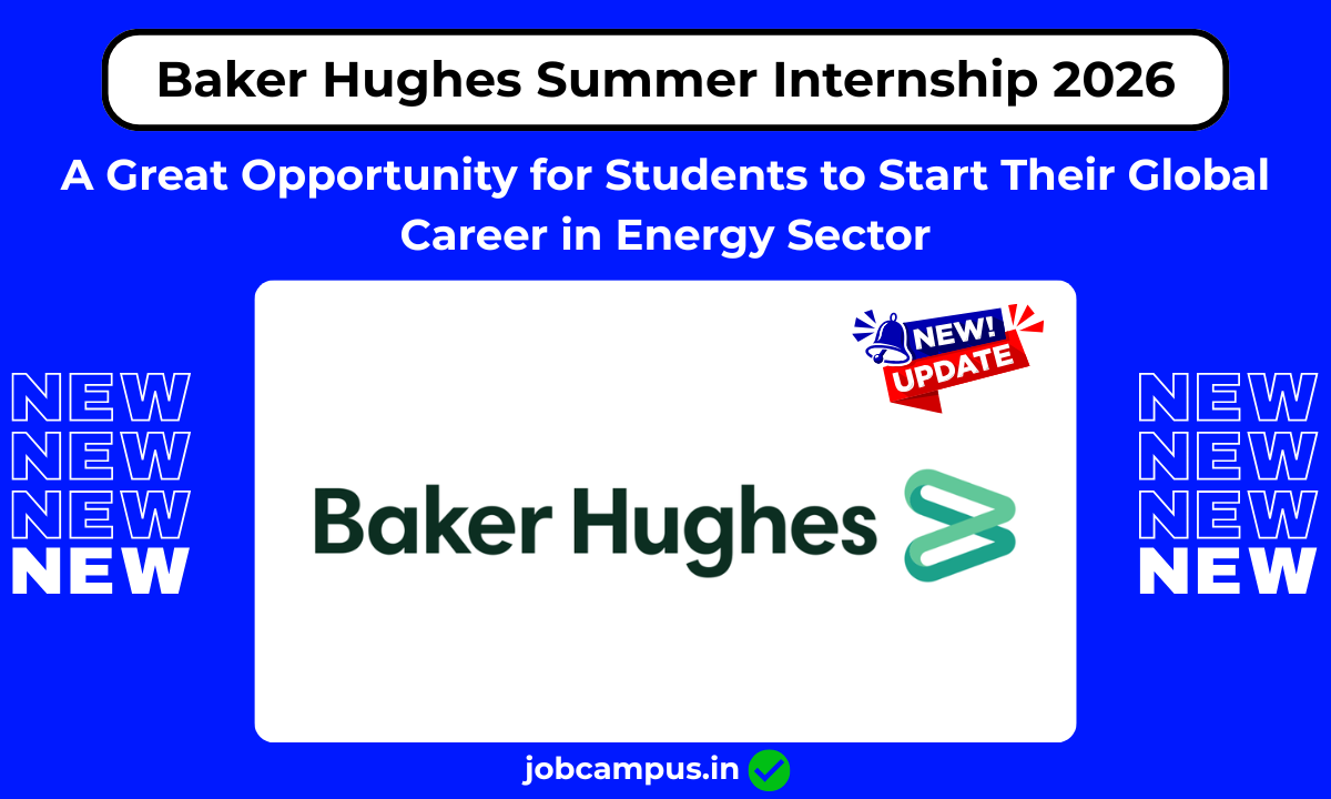 Baker Hughes Summer Internship 2026
