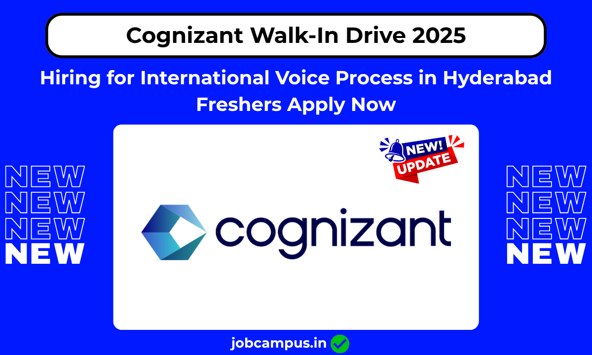 Cognizant Walk-In Drive 2025