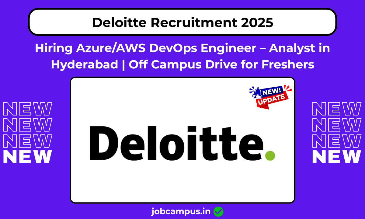 Deloitte Recruitment 2025