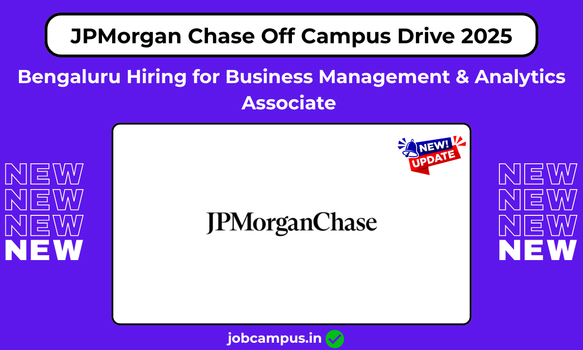 JPMorgan Chase Off Campus Drive 2025