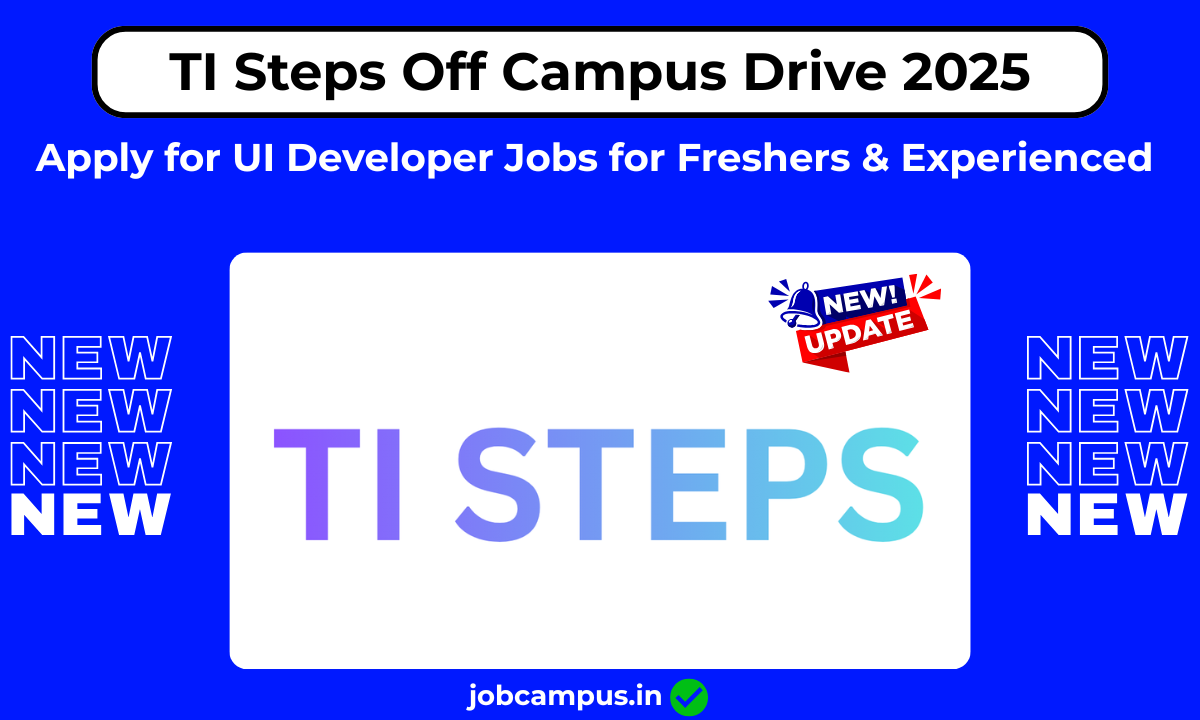 TI Steps Off Campus Drive 2025